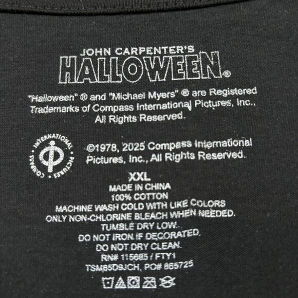 Halloween The Night He Came For Me Horror T-Shirt Size XXL - Picture 4 of 4